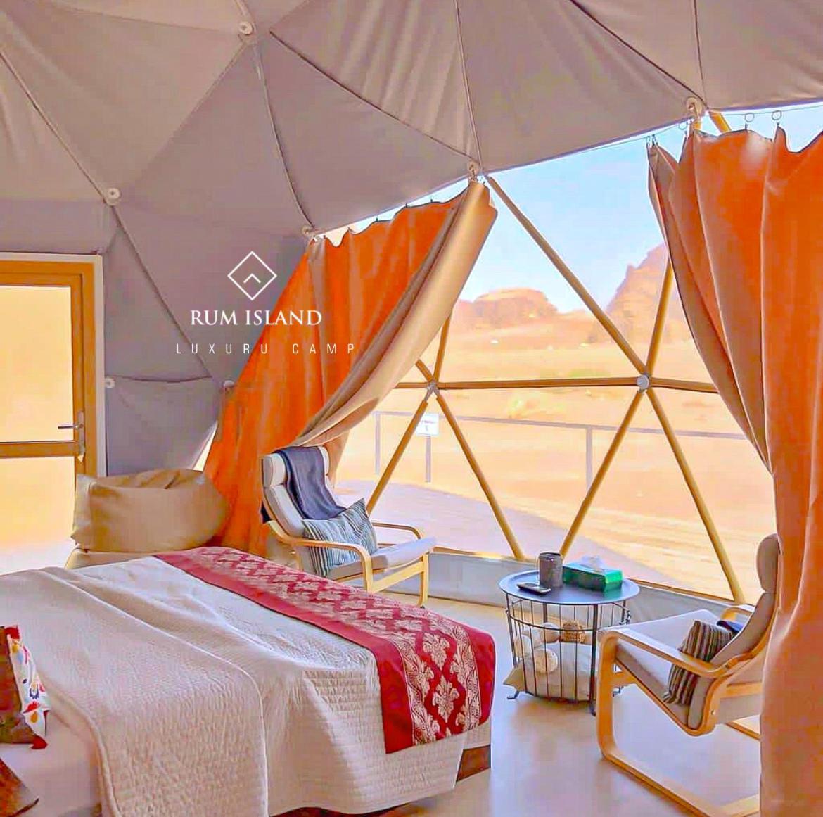 Rum Island Luxury Camp & Bubbles Hotel Wadi Rum Exterior photo